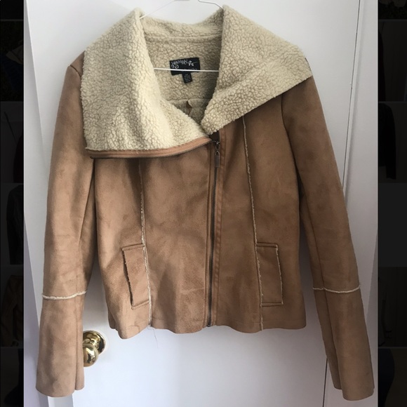 Dynamite Jackets & Blazers - Fake sheepskin jacket